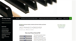 Desktop Screenshot of jazzpianovoicings.com